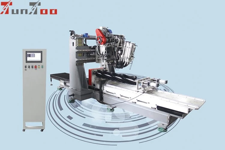 Three- Axis Gantry Brush Machine With Drilling-4